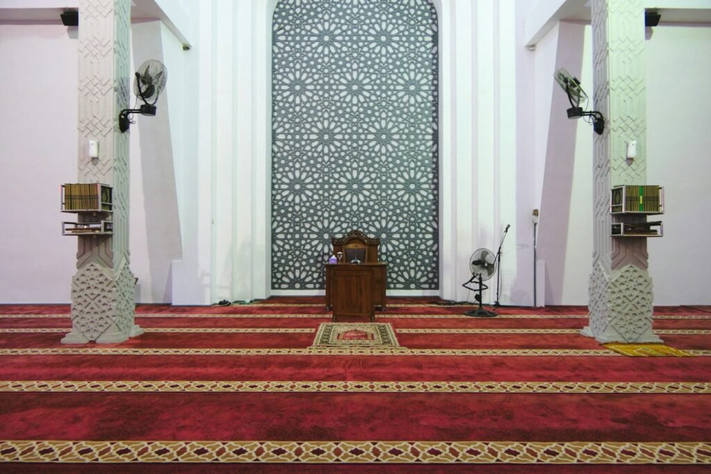 Prayer rugs detail