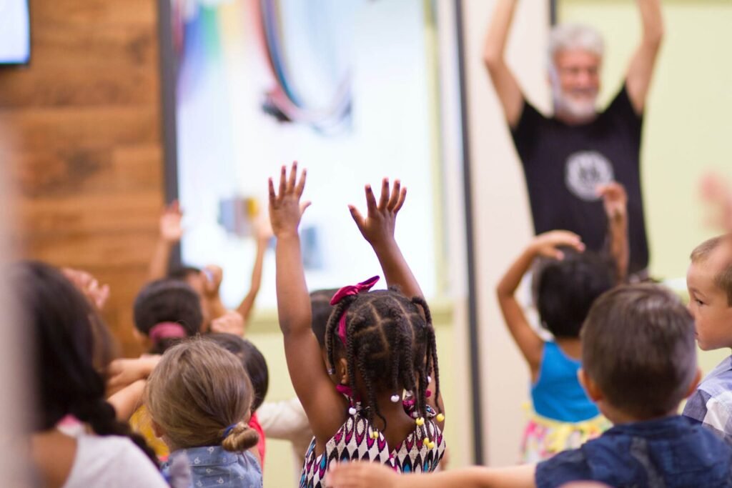 Children at Sunday School